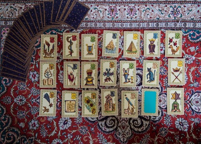 Le tirage des tarots